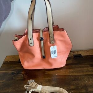 Coral 2 in 1 Crossbody or Shoulder Bag NWT